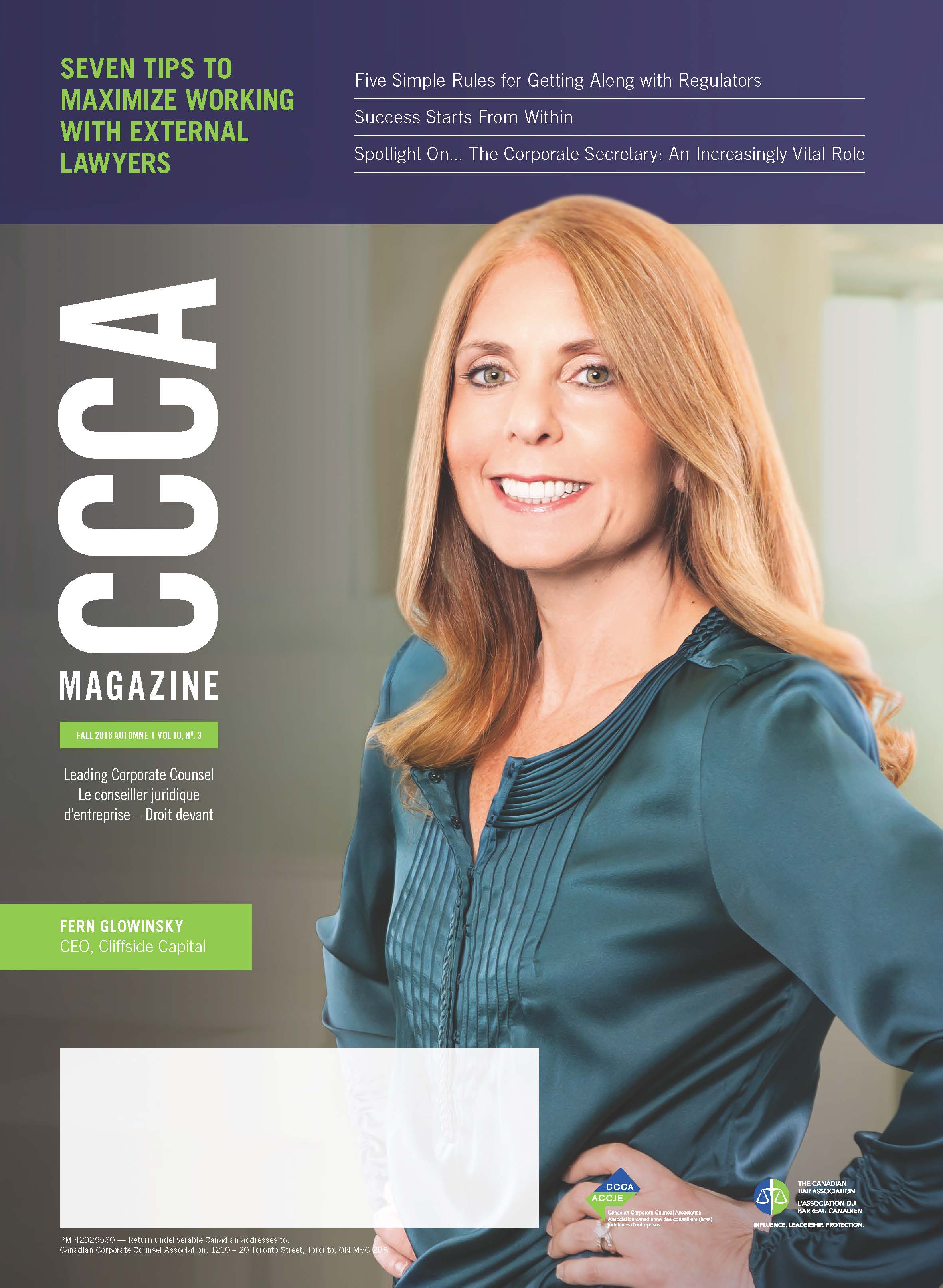 CCCA Magazine 2015 Issue #1